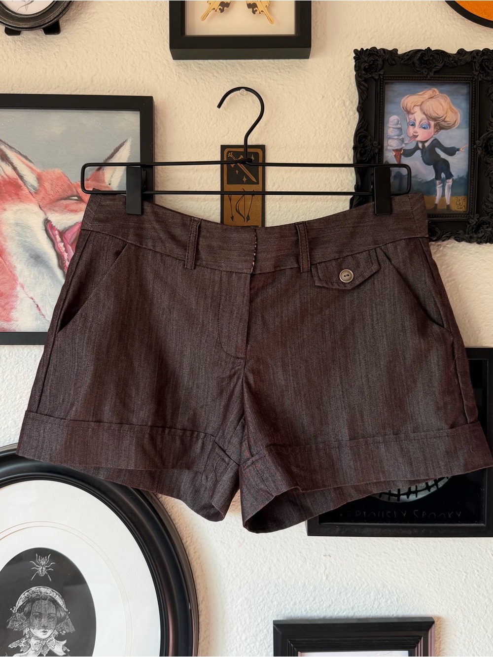 vintage y2k micro mini shorts